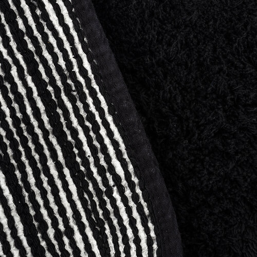 Dywaniki łazienkowe Julius czarny, zestaw 2 szt. 70 x 50 cm, 50 x 40 cm