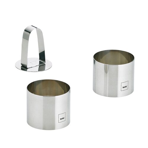 Kela Dezertné tvarovacie krúžky DECORE 6 x 5 cm, 3 ks