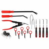 Sixtol Set zum Entfernen von Polstern und Innenausstattung MECHANIC TRIM SET 38, 38 Stück