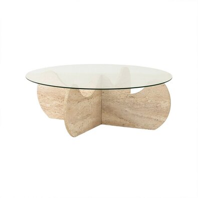 Konferenční stolek Hima Travertine