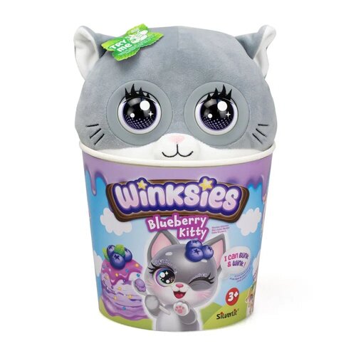 Winksies - Blueberry Kitten, siva