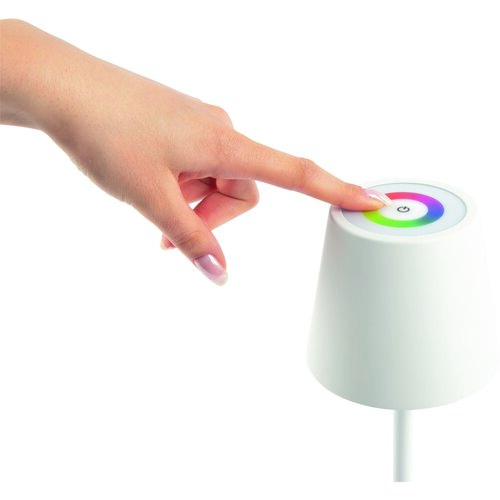Classbach TL 4025 LED-es újratölthető asztalilámpa, fehér