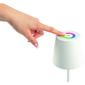Classbach TL 4025 LED-es újratölthető asztalilámpa, fehér
