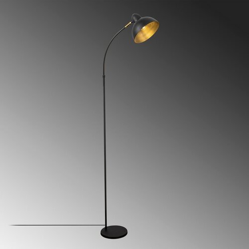 Stojacia lampa Varzan - 10855, čierna