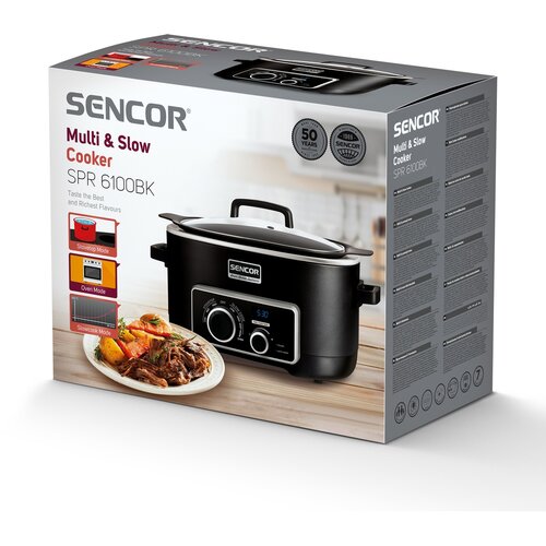 Sencor SPR 6100BK lassú tűzhely