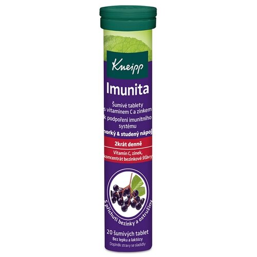 Kneipp Šumivé tablety Imunita, 20 tbl.