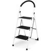 4Home Skladacie oceľové schodíky Steps​, 3 stupne