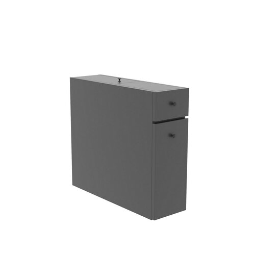 Calencia Anthracite fürdőszoba szekrény