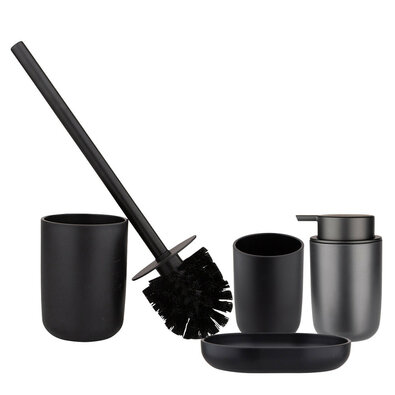 Altom Kopalni set Bamboo 4 kos, črn