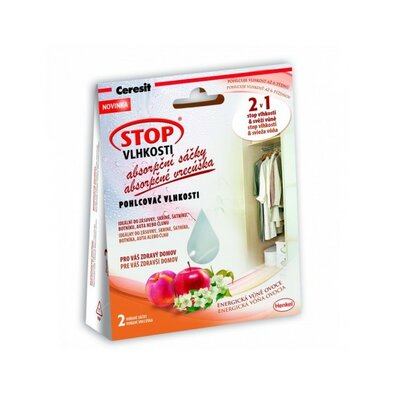 Săculețe absorbante Ceresit STOP MOISTURE aromă fructe, 2x 50 g