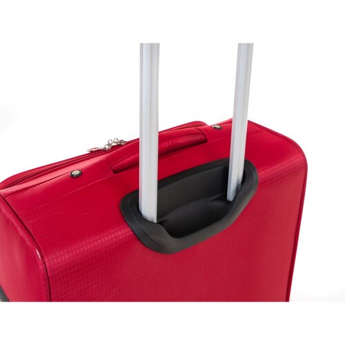 Pretty UP Valiză de călătorie din material textilTEX15 L, roșie