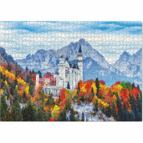 Dodo Puzzle Grad Neuschwanstein, 1000 kosov