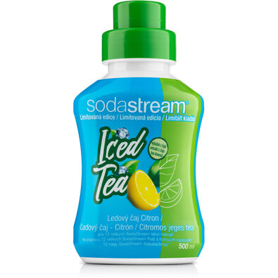 SodaStream citromos jeges tea szirup, 500 ml