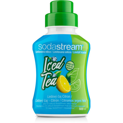 Sirop SodaStream Iced Tea de lămâie, 500 ml