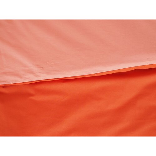 B.E.S. Petrovice Бавовняна постільна білизна Double face цегляний/іржавий, 140 x 200 см, 70 x 90 см