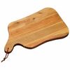 Kesper 28611 Deska do krojenia i serwowania zdrewna akacjowego, 37,5 x 23 x 1,5 cm