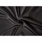 Kvalitex Сатинове простирадло колекція Luxury чорний, 140 х 200 см + 15 см