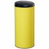 Rossignol Bezdotykový odpadkový koš Sensitive 45 l, žlutá
