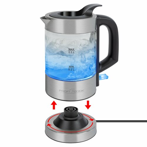 Czajnik elektryczny ProfiCook WKS 1228 0,5 l