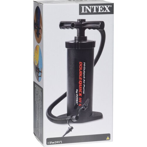 Intex Ручний насос Double Quick, 37 см