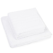 Zestaw ręczników „Classic” biały, 2 szt. 50 x 100 cm, 1 szt. 70 x 140 cm