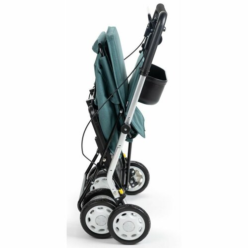 Carlett Senior Assist cadru pentru cumpărături curoți 38 l, albastru-verde