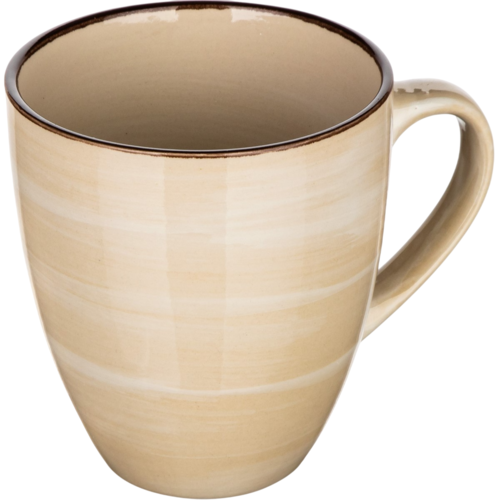 Banquet 6-delni set keramických skodelic PALAS,400 ml, krem