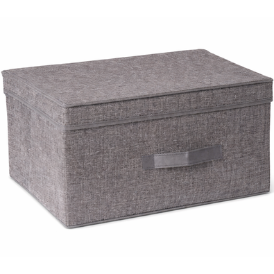 Cutie de depozitare pliabilă cu capac rabatabil 39× 29 × 19 cm