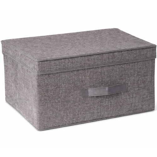 Складний ящик для зберігання з відкидною кришкою 39 × 29 × 19 см