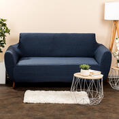 4Home Multielastický poťah na sedačku Comfort Plus modrá, 140 - 180 cm