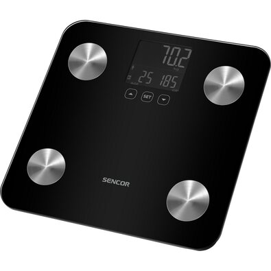 Sencor SBS 6026BK osobista waga fitness, czarna