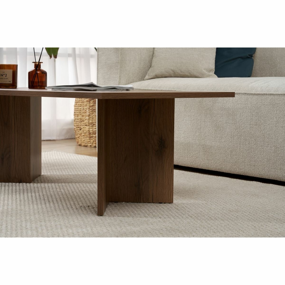 Konferenčný stolík Sabin Walnut