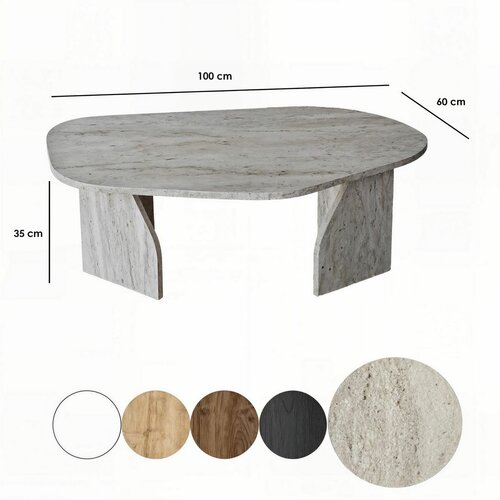 Couchtisch Rock Travertine