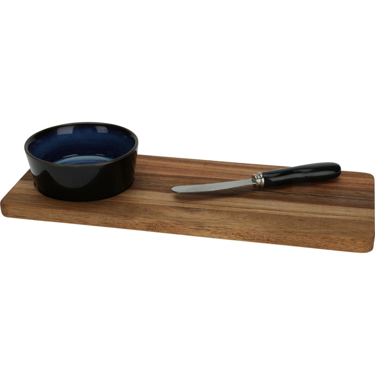 EH Zestaw do serwowania Torrente, 3 szt., niebieski, 30 x 12 cm