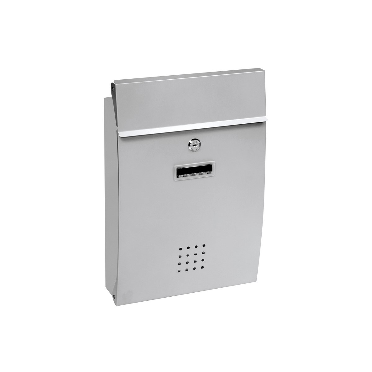 Richter Poštová nerezová schránka Bari, strieborná