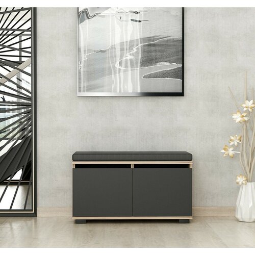 Botník Drago Walnut and Black