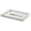 Curver Doppelseitiges Tablett, 43 x 30,8 x 3,5 cm, Weiß