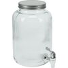Dozator de băuturi EH din sticlă cu robinet 4 l
