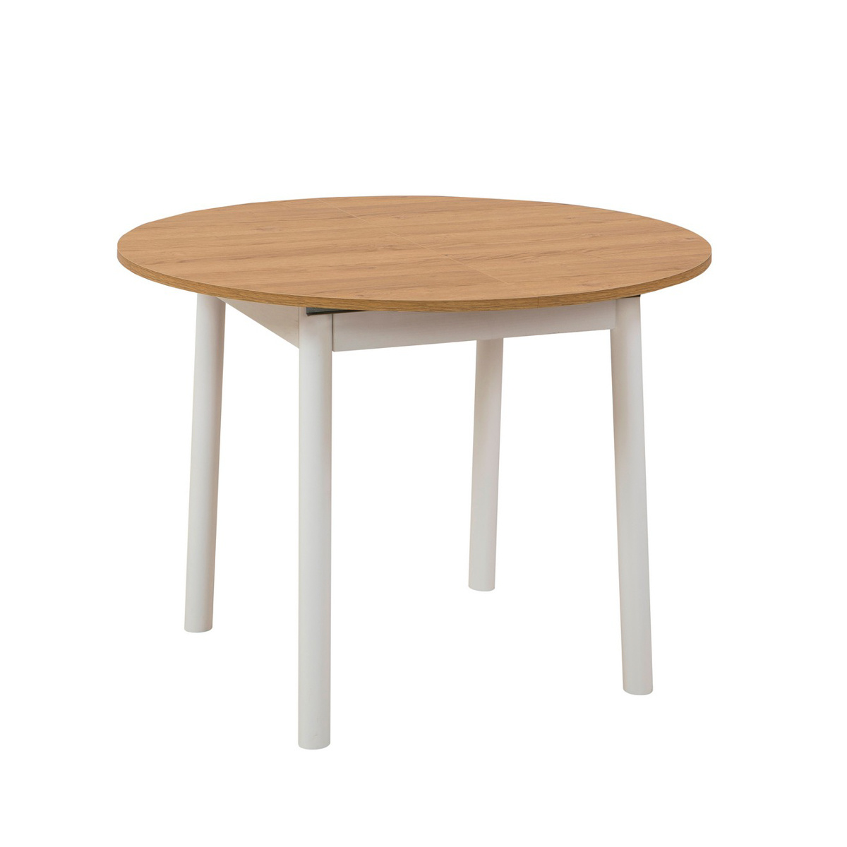 Étkezőasztal Oliver Oak White, fehér termék 2. képe