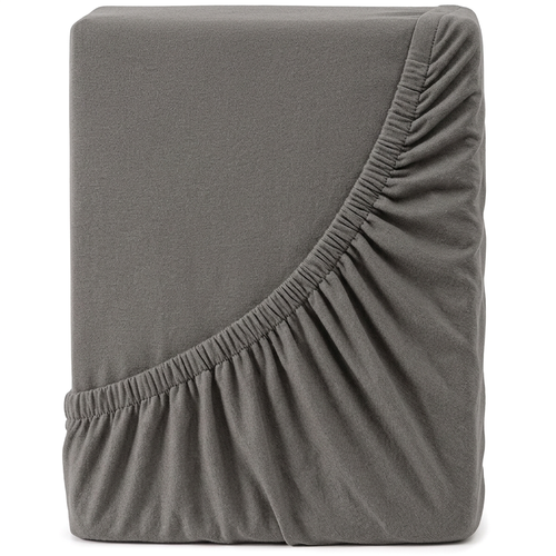 4Home jersey prostěradlo Lycra antracit, 120 x 200 cm