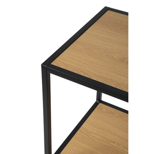 Kovový regál LOFTY Tower 4, 120 x 35 cm