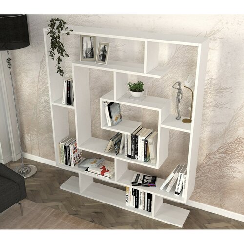 Bücherregal Sarma White