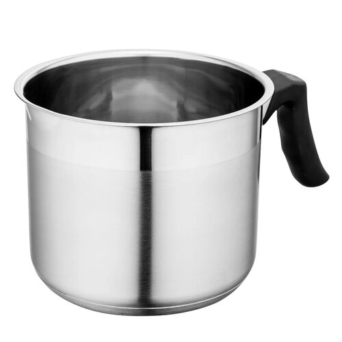 Altom Nierdzewny podgrzewacz do mleka Emilio 1,65l, średnica 12 cm