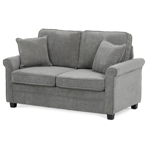 Dvoumístná pohovka ASB-4170 GREY2, manžestr, šedá