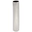 Керамічна ваза Tube, 5 x 24 x 5 см, сріблястий
