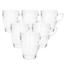 Florina Set de căni de sticlă Iris 300 ml, 6 buc