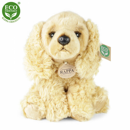 Rappa Pluszowy pies cocker spaniel siedzący, 30 cmEKO-FRIENDLY