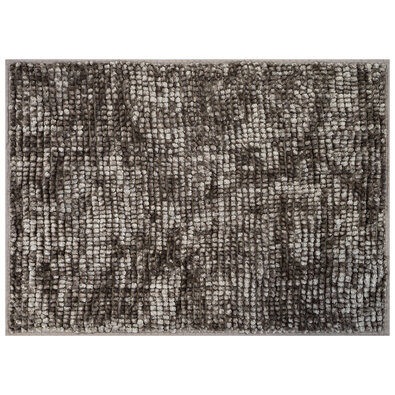 Restilo Kúpeľňová predložka Bati hnedá, 60 x 90 cm