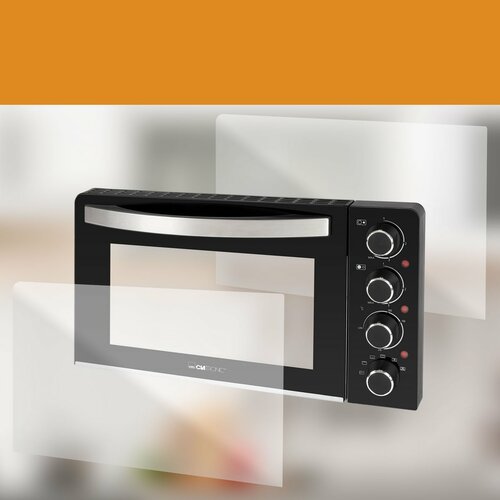 Clatronic KK 3786 Piekarnik wielofunkcyjny z dwupalnikową płytą grzewczą