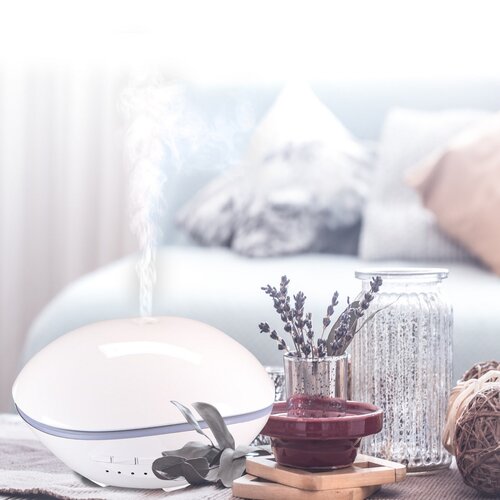 Sixtol Aroma difuzor Stone bel lesk, 500 ml